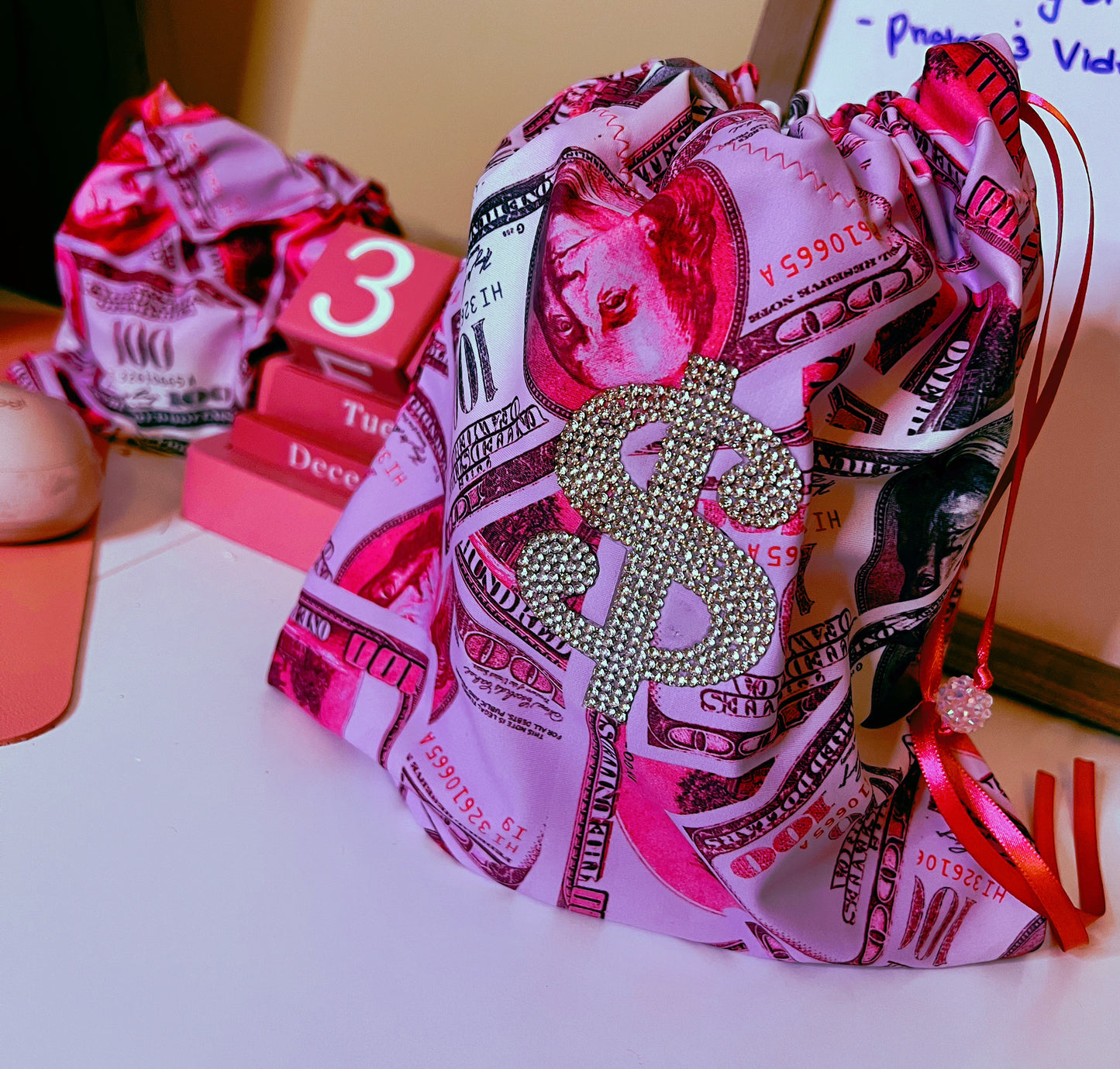 Money Bag Pink