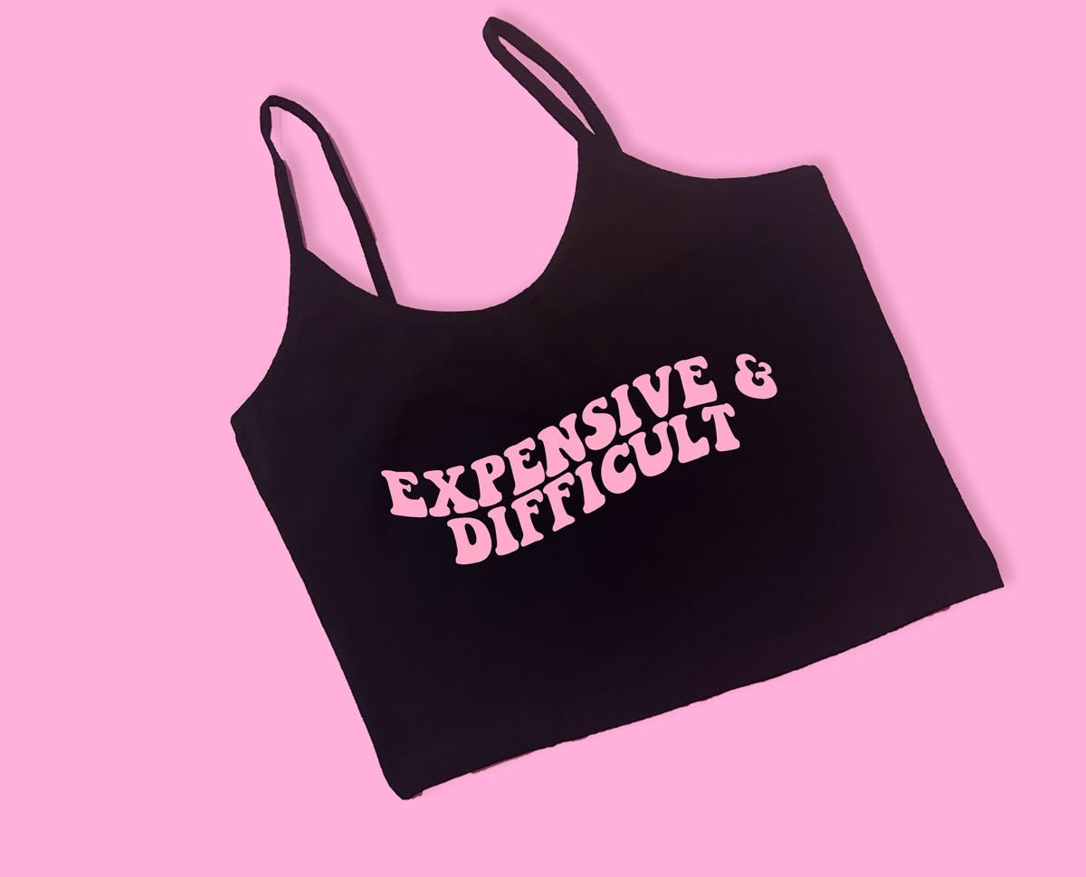 I’m expensive Crop Top T-Shirt