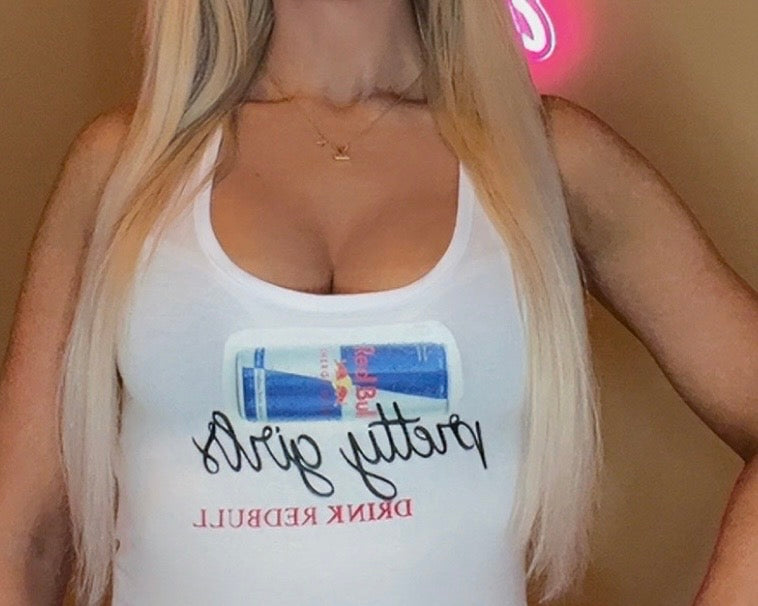 Redbull Crop Top