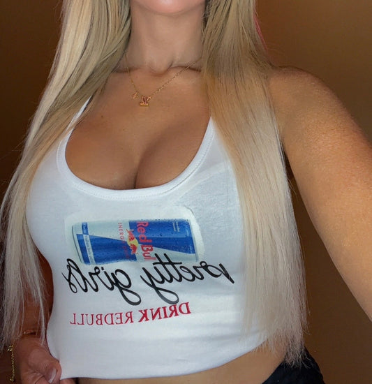 Redbull Crop Top